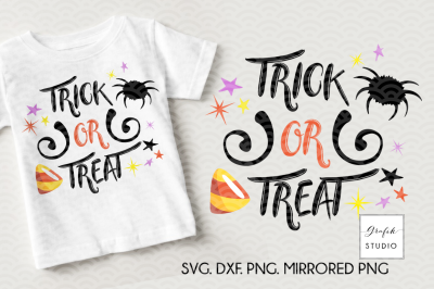 TRICK OR TREAT SVG, Halloween SVG, Fall SVG,