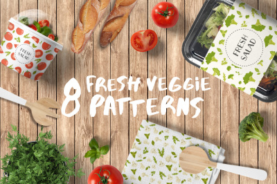 Fresh veggie patterns