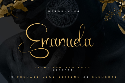 Emanuela Typeface and Designs -50%