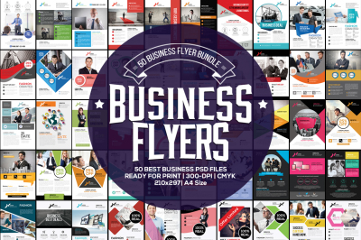 50 Business Flyer Bundle