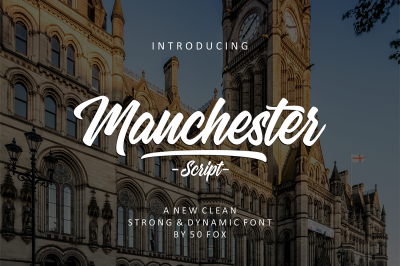 Manchester Script Font
