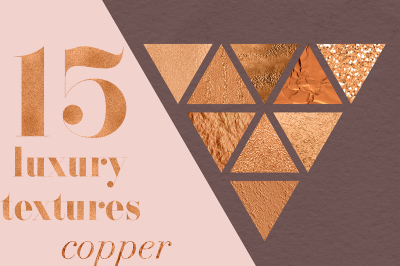 Luxury Copper Textures, Copper Backgrounds
