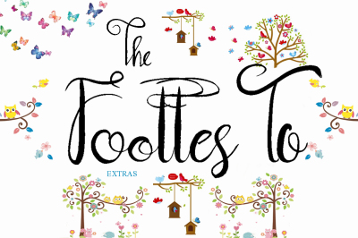 Footes To Script Font