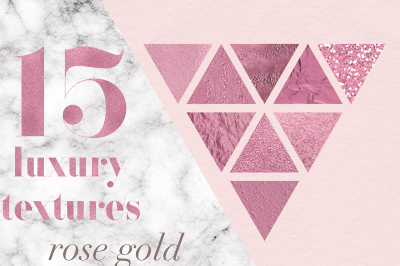 Rose Gold Textured Backgrounds