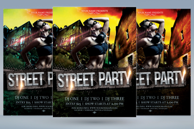 Street Party Flyer
