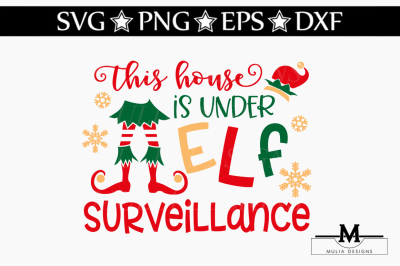 This House Under Elf Surveillance SVG