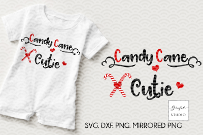 Candy Cane Cutie Holidays SVG, Christmas SVG, Holidays SVG, Christmas Cut Files