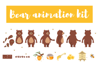 Bear animation kit
