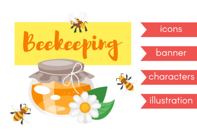 Beekeeping set