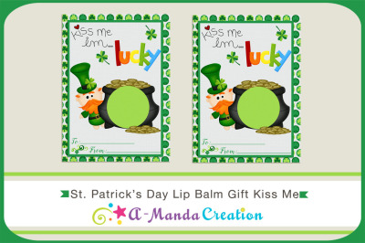 St. Patrick's Day Lip Balm Gift
