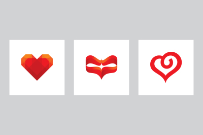 Valentine's Day Heart - vector signs