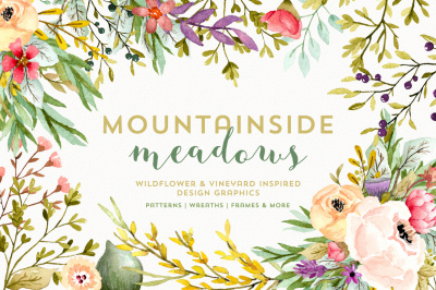 Mountainside Meadows Wildflowers