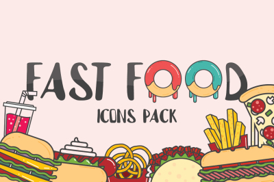 Fast Food Icons Pack