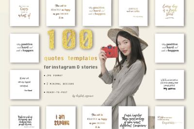 100 quotes templates for instagram