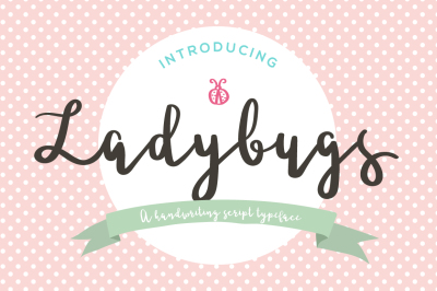 Ladybugs Script Font