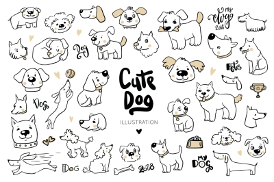 Cute dogs collection