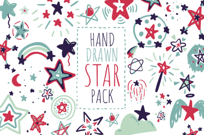 Hand Drawn Star Pack