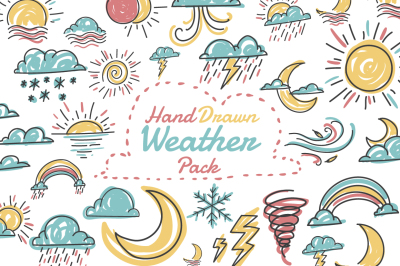 Hand Drawn Weather Pack