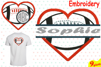 400 89550 0be57c9b51fd381de37402d0276532ce86ebcbee football sports heart balls designs for embroidery machine instant download commercial use digital file 4x4 5x7 hoop icon symbol sign 74b