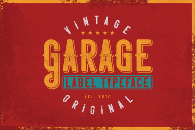 Garage Typeface