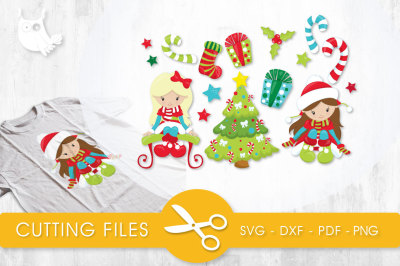 400 89731 c6af9f859dbfa799ee3536fa51f9a64e6369ca4d christmas cuties svg png eps dxf cut file
