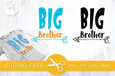 Big brother SVG, PNG, EPS, DXF, cut file