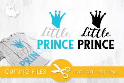 Little Prince SVG, PNG, EPS, DXF, cut file