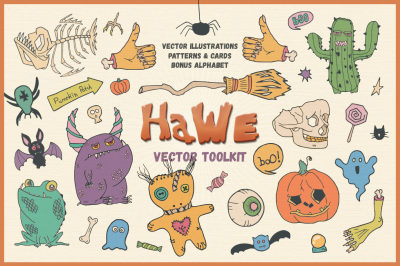 HaWe: Halloween Vector Toolkit