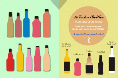 Vector Bottles