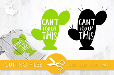 Can't touch this  SVG, PNG, EPS, DXF, cut file