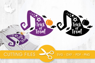 Trick or treat SVG, PNG, EPS, DXF, cut file