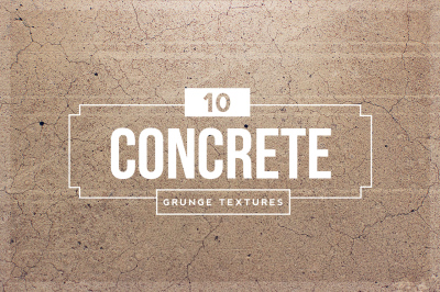 10 Concrete Grunge Textures