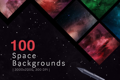 100 Space Backgrounds