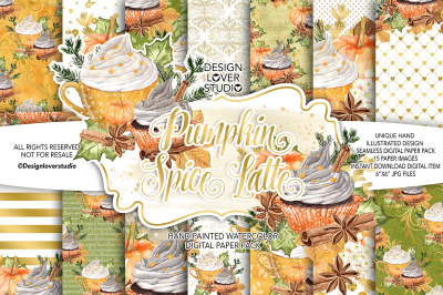 Pumpkin Spice Latte design