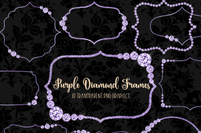 Purple Diamond Frames