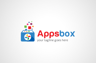 Apps Box Logo Template