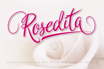 Rosedita Script Font