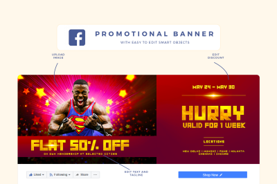 Facebook Cover For Promotion