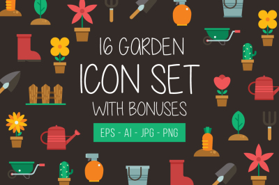 Garden Icon Set