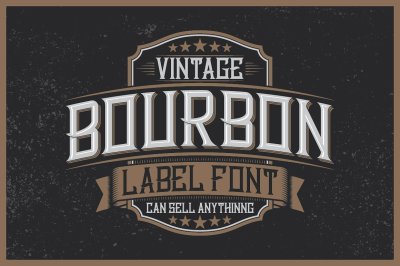 Bourbon typeface