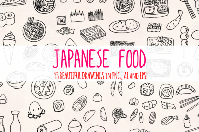 Japanese Food 93 Yummy Graphics