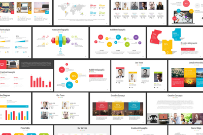 Full Color Powerpoint Template