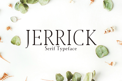 Jerrick Serif 6 Font Pack  (50% OFF)