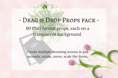 80 Drag &amp; Drop props pack