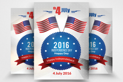 Independence Day Flyer Template