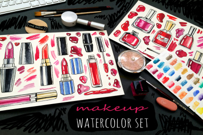 MakeUp Watercolor set