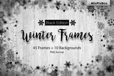 Winter Frames - Black Edition