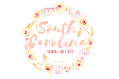 South Carolina. Wreath #1