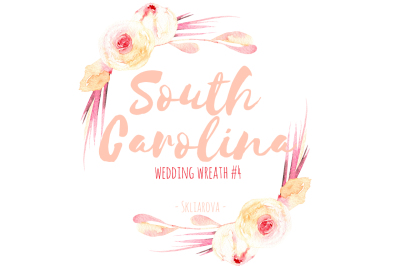 South Carolina. Wreath #4