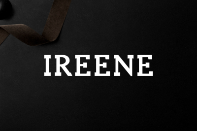 Ireene Serif 3 Font Family Pack
